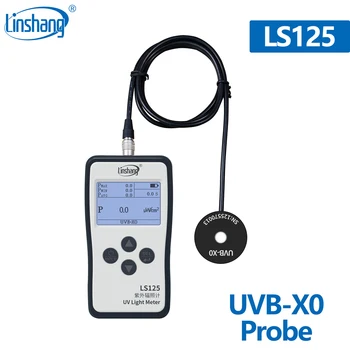 Linshang Odnímateľný Senzor LS125 UVB-X0 Sonda UV Intenzity Meter Test UVB Zdroj Svetla, Vrchol Vlnová dĺžka 297nm 308nm 313nm Obrázok