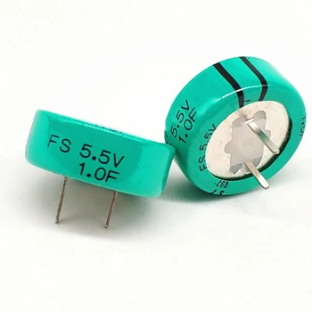 5 ks FS 5.5V1.0F FSOH105Z Farad Kondenzátor Supercapacitor Obrázok
