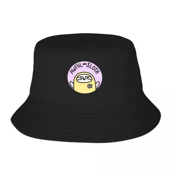 Nové Strašne Lenivosť Co. Logo Vedierko Hat vlastné klobúky Wild Loptu Hat pánske Klobúky Žien Obrázok