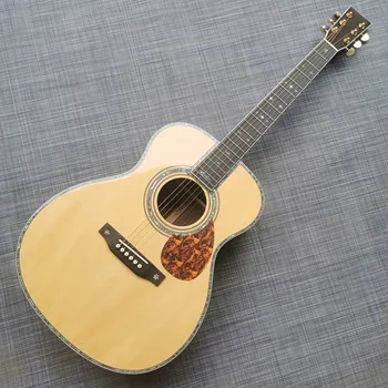 40 palcový masívneho dreva profil om sérii vybavené eq denník elektrické pole gitara Obrázok