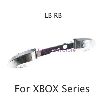 1pc Nahradenie Chrome LB RB Nárazníka Spustenie Tlačidlá Pre Xbox Série X S Radič Príslušenstvo Obrázok