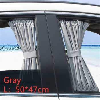 2-dielna univerzálna slnečná clona auto okno slnečná clona Slnečná clona slnečná clona auto styling pre Rolls-Royce auto Obrázok