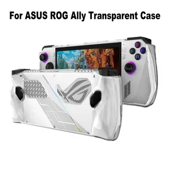 Transparentný Silikónový Ochranný Kryt pre ASUS ROG Ally Soft Shockproof TPU Handheld Konzolu Shell Plnú Ochranu Príslušenstvo Obrázok