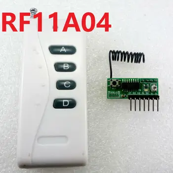 RF11A04*1+XD006*1 433M PT2262/PT2262/PT2260 Diaľkové Ovládanie&Amp RF Bezdrôtový Odkladu Dekódovanie Modul Pre autíčka Obrázok