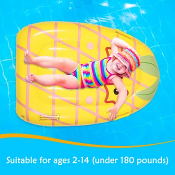 Nafukovacie Deti Plávajúce Riadok Vonkajšie hry Plávanie Praxi Zariadenia Prenosné Ovocie Vzor Bazéne Pláva s Rukoväťou Obrázok