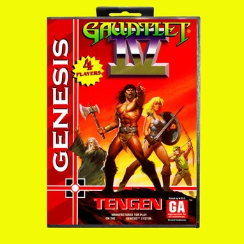 Gauntlet4 16bit MD Hra Karty Pre Sega Mega Drive/ Genesis s NAMI Retail Box Obrázok