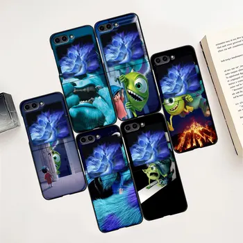 Monsters University obal pre Samsung Galaxy Z Flip 5 Flip5 Black Hard PC Coque Zflip5 Mobilný Telefón Kryt Nárazníka Obrázok