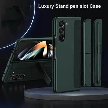 Pre Samsung Galaxy Z 5 Násobne Prípade S S Pen Držiak Na Stojan Telefón Puzdro Pre Samsung Z 5 Násobne Kryt Luxusné Slim Shockproof Prípade Obrázok