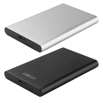 2.5 Palcový Prenosný Pevný Disk USB 3.0 Externý Pevný Disk 1 TB Portable HDD Kovové Plug and Play pre Macbook Tablet Obrázok