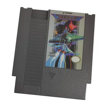 Gradius 72 kolíky Hra Kazety Pre 8 Bitový NES NTSC a PAl Video Herné Konzoly Obrázok