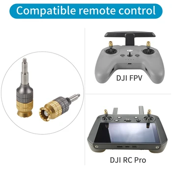 1Pair DJI FPV Diaľkové ovládanie Rozšírené Ovládač CNC Hliníkové Palec Stick Rocker pre DJI FPV/Mavic 3 RC Pro Drone Príslušenstvo Obrázok