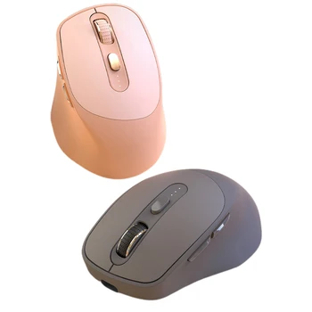 4000dpi 2.4 Ghz Mini Bezdrôtová Myš Bluetooth-kompatibilné Office Gaming Mouse Type-C Nabíjanie 500mAh Výkon Displej pre PC Desktopy Obrázok
