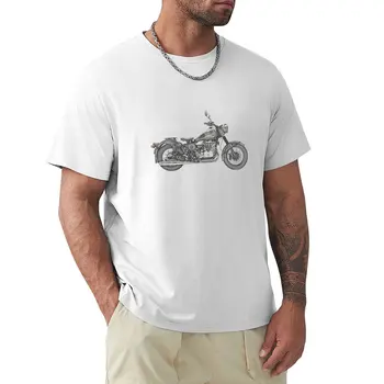 Ural Motocykel T-Tričko Krátky rukáv vlastné tričká navrhnúť vlastné slim fit, t košele pre mužov Obrázok