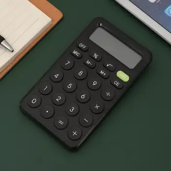Pevné Stolové Kalkulačky úsporný Vreckový Kalkulačka Malé Aritmetické Operácie LCD Displej Študenta Kalkulačka Obrázok