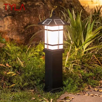TYLA Vonkajšie Slnečné Trávnik Lampa LED Svetlo Klasických Nepremokavé Domov pre Villa Záhradné Dekorácie Obrázok
