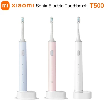 XIAO MIJIA T500 Sonická Elektrická zubná Kefka Ultrazvukové Bielenie Zubov Vibrátor Bezdrôtový Ústna Hygiena, Čistenie Smart Mi Domov Kefa Obrázok